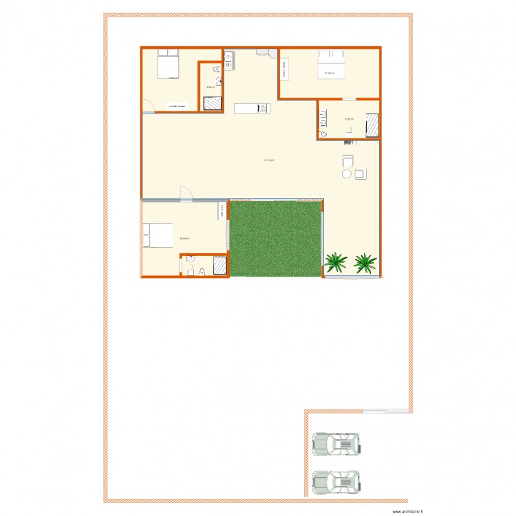 Maison Casamance . Plan de 0 pièce et 0 m2