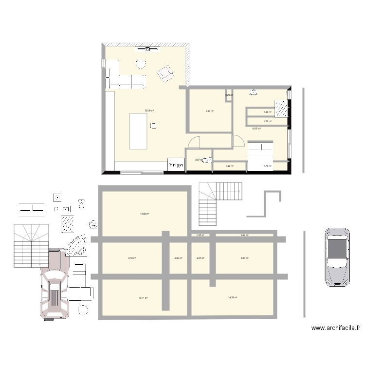 chaicussac. Plan de 0 pièce et 0 m2