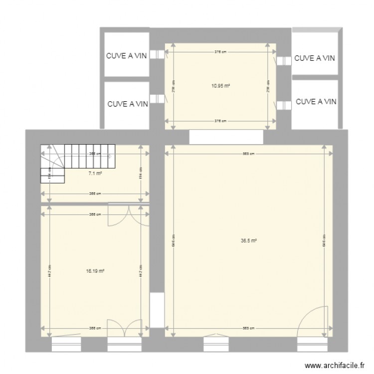 RCH Garage. Plan de 0 pièce et 0 m2