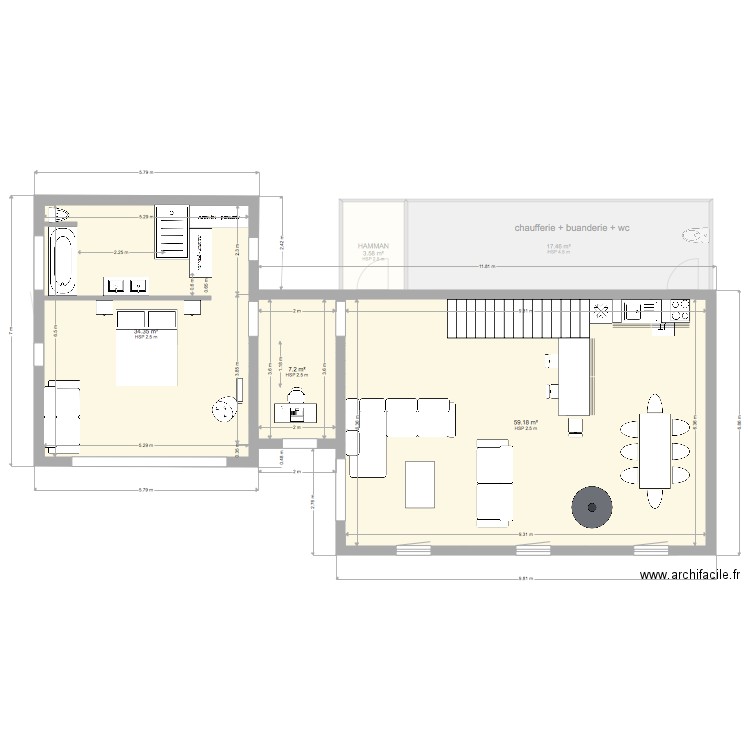 ceillac claire 3. Plan de 0 pièce et 0 m2