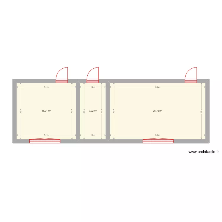 Mairie Saint Barth&eacute;l&eacute;my . Plan de 