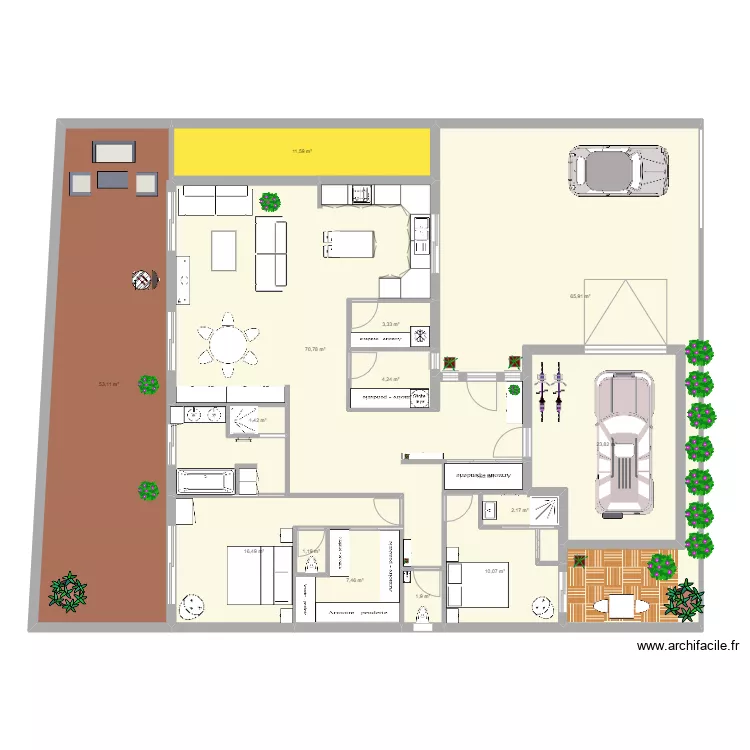 maison nath et guy 120m2. Plan de maison nath et guy 120m2. Plan de