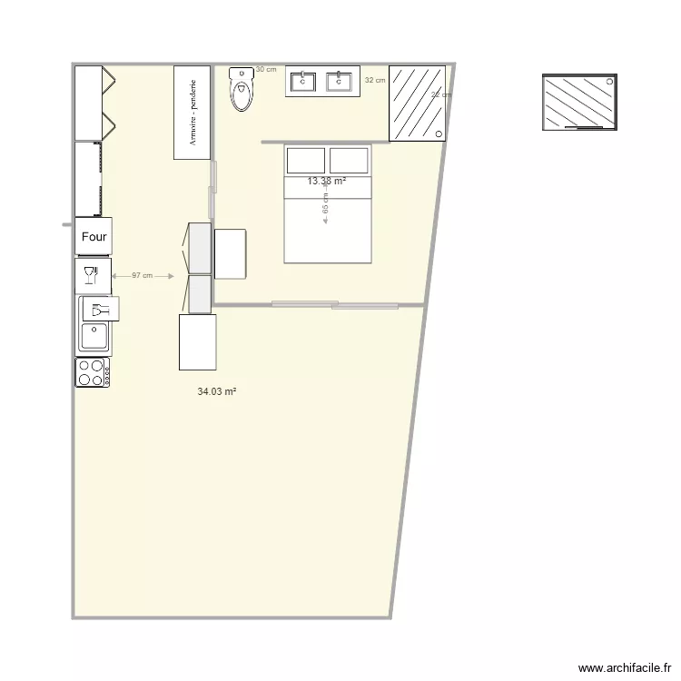 APPART BEGLES T2. Plan de APPART BEGLES T2. Plan de