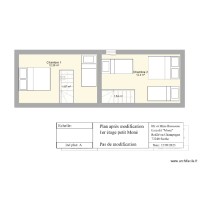 1er étage gite petit Moné après nouvel aménagement