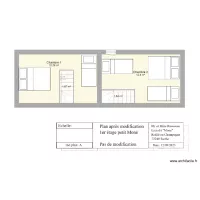 1er &eacute;tage gite petit Mon&eacute; apr&egrave;s nouvel am&eacute;nagement