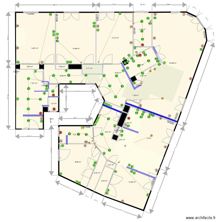 CHARVET electricite. Plan de 0 pièce et 0 m2