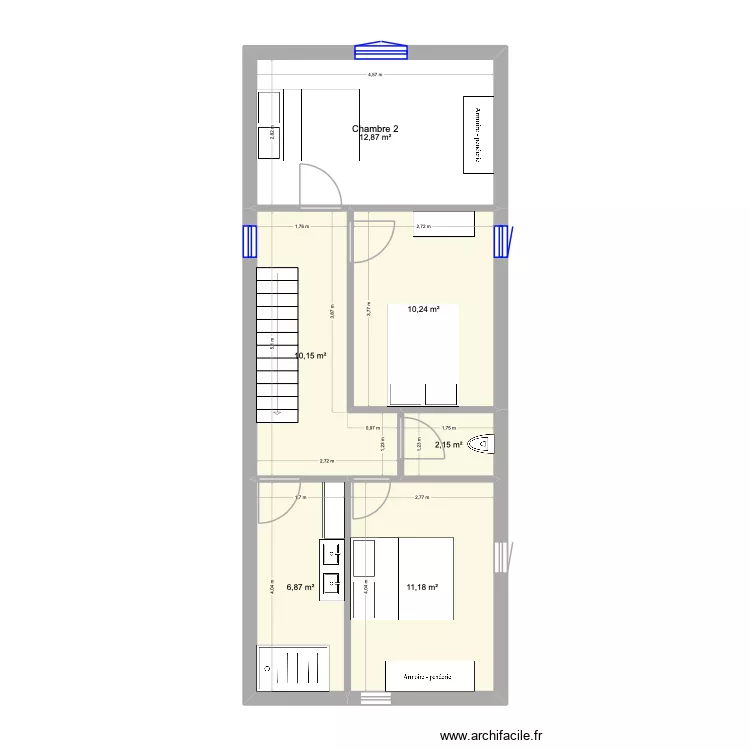 Location 1 1er étageRENOVER 2. Plan de 6 et 53 m² Location 1 1er étageRENOVER 2. Plan de 6 et 53 m²