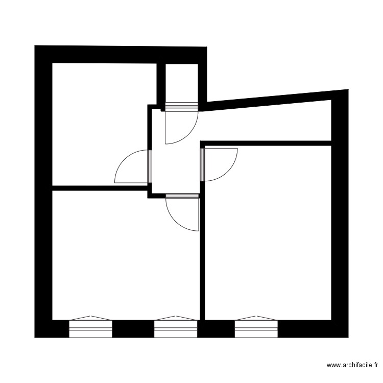 HANNEQUIN 10 CHATEAU. Plan de 12 pièces et 94 m2