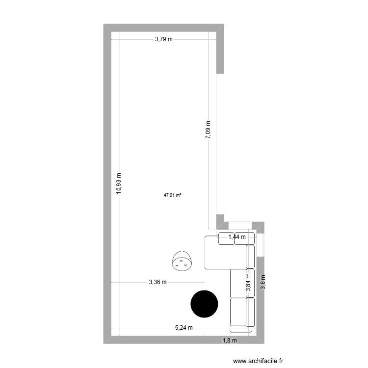 salon. Plan de 0 pièce et 0 m2 salon. Plan de 0 pièce et 0 m2