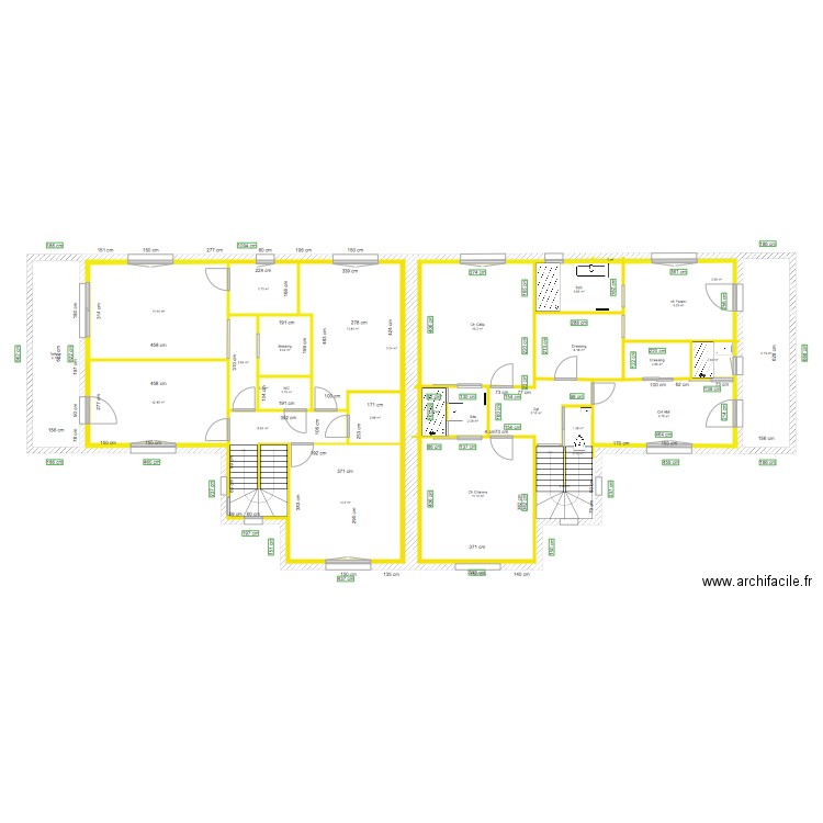 SAINT JULIEN étage . Plan de 0 pièce et 0 m2