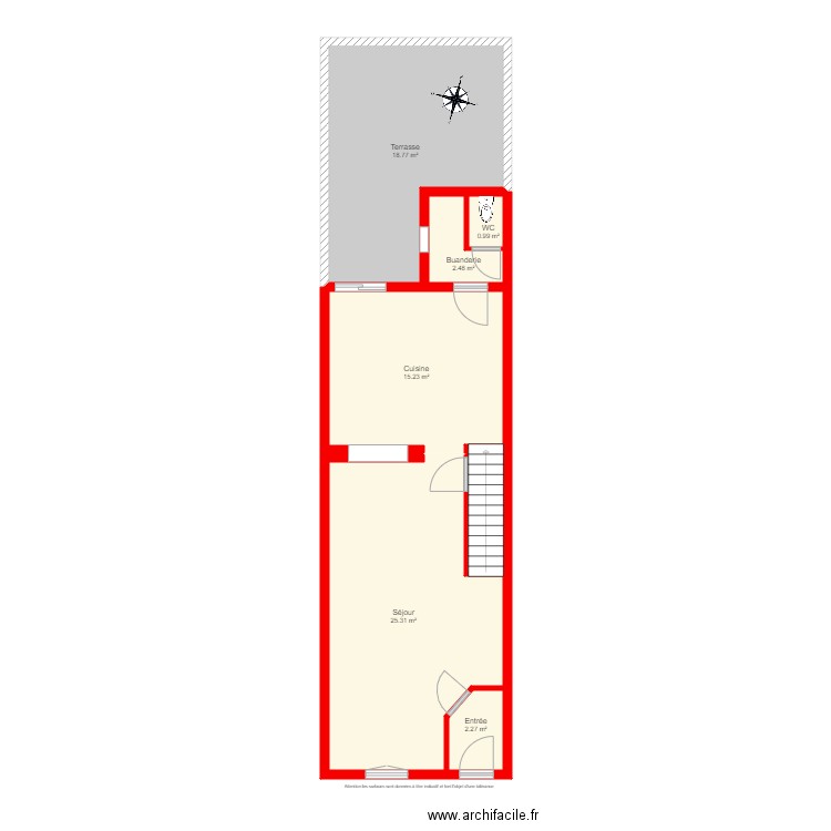 BI4590 RDC. Plan de 0 pièce et 0 m2