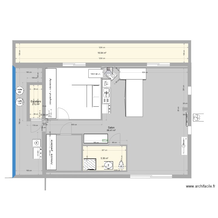 Bastelicaccia. Plan de 0 pièce et 0 m2