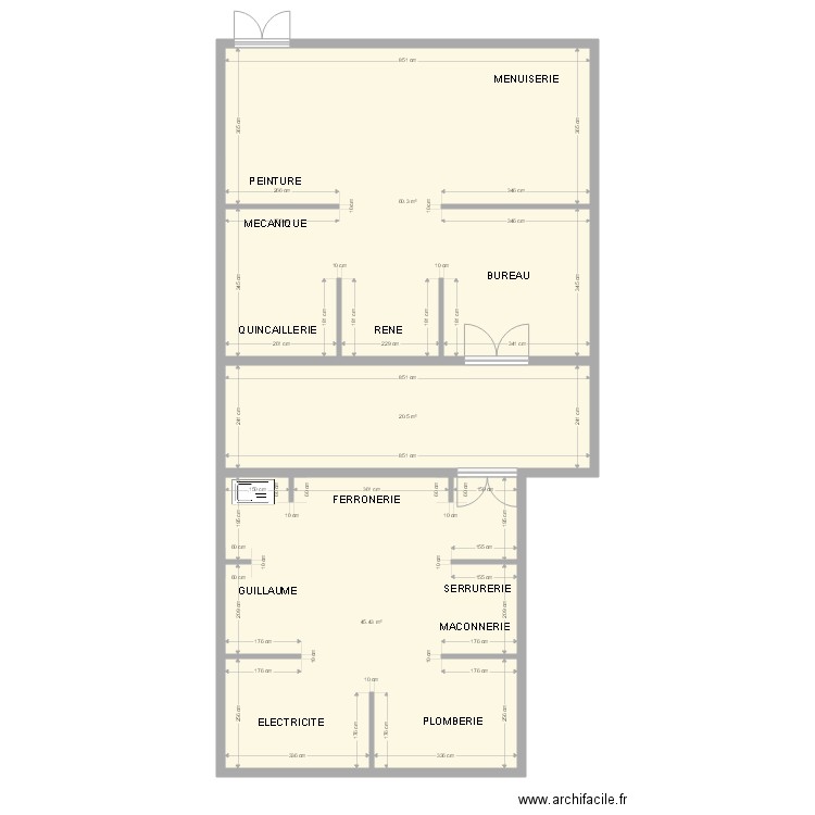 ATELIER HB 150321. Plan de 0 pièce et 0 m2