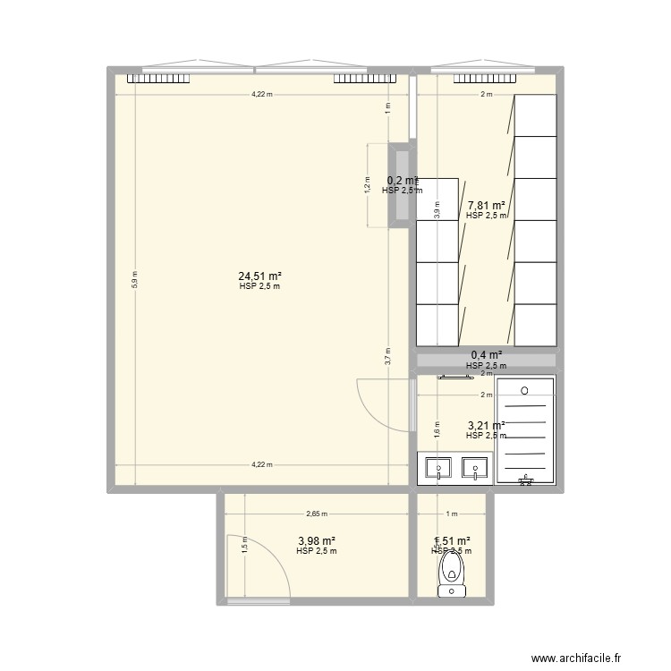 Plasky 133. Plan de 0 pièce et 0 m2