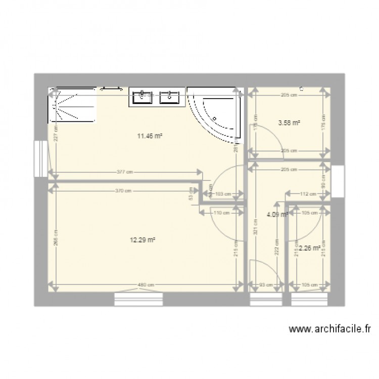 EXT2. Plan de 0 pièce et 0 m2