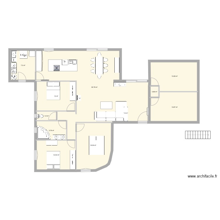 PLAN MAISON. Plan de 0 pièce et 0 m2