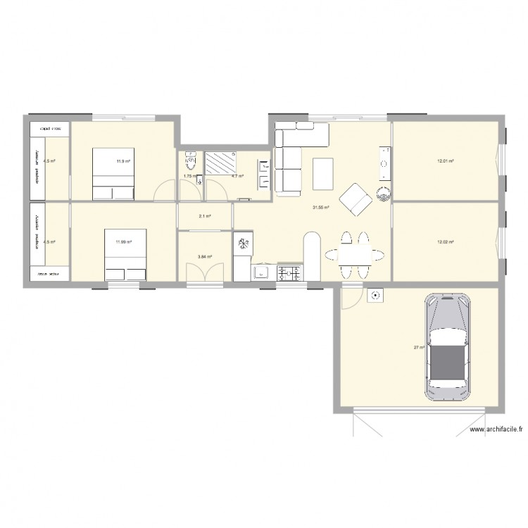 maison test 1. Plan de 0 pièce et 0 m2