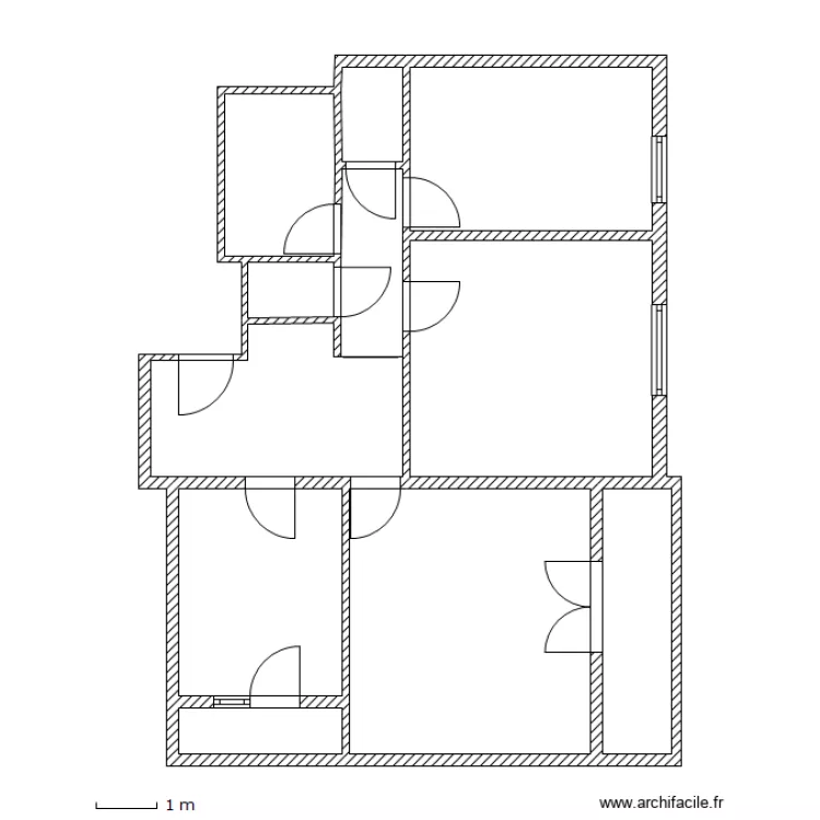 MEYER - HAUTEPIERRE. Plan de 