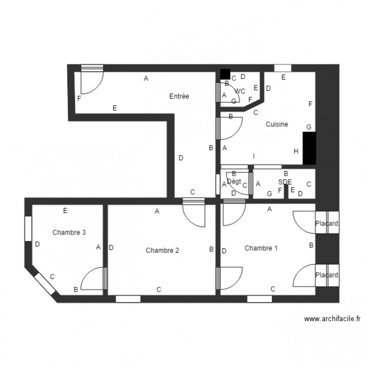 LE TROQUER. Plan de 0 pièce et 0 m2