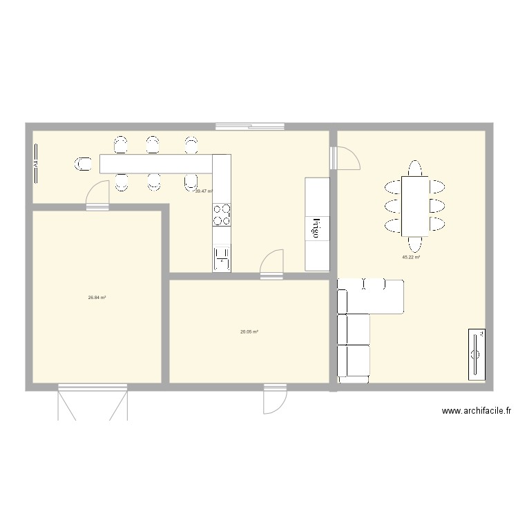 maison de dingue. Plan de 0 pièce et 0 m2