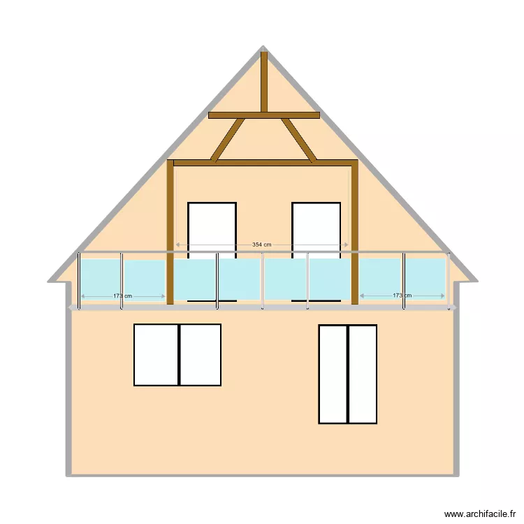 Facade BALCON . Plan de Facade BALCON . Plan de