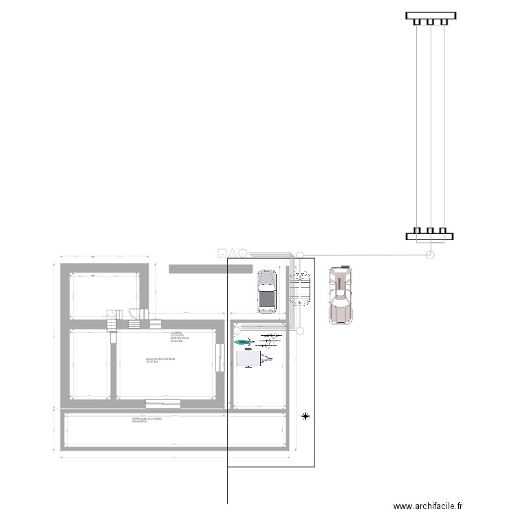 BERGERIE RDC PC 6. Plan de 0 pièce et 0 m2