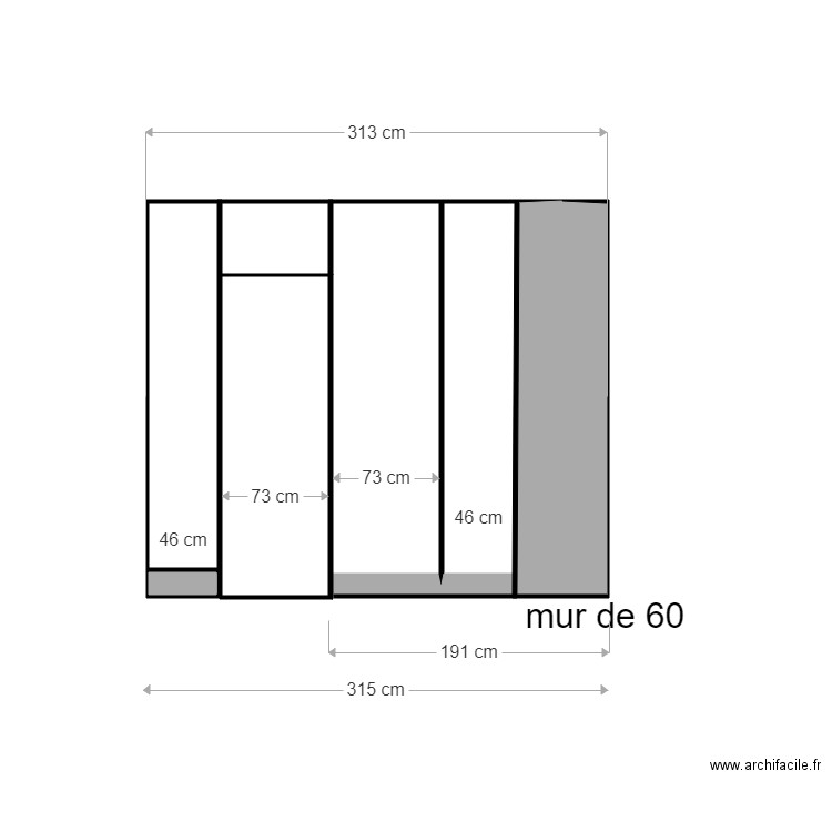 verrière sdb alistair 12 juillet. Plan de 0 pièce et 0 m2