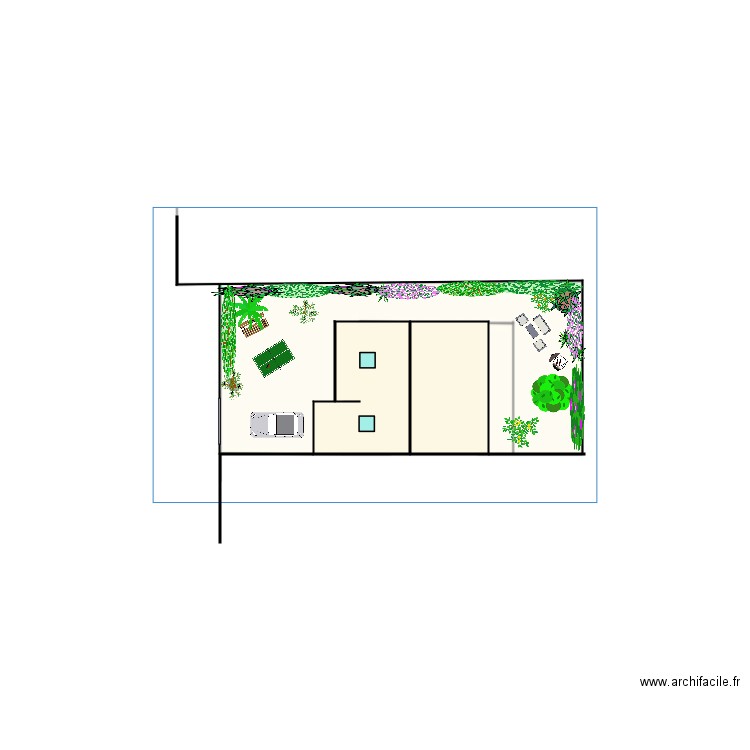 jardin1. Plan de 0 pièce et 0 m2