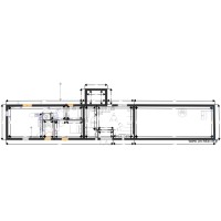 Projet . rez de chaussée maison avec escalier colimacon prises electriques