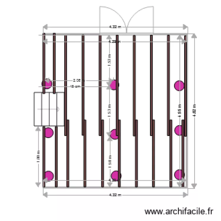 TERRASSE2. Plan de 