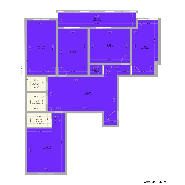 planta Queluz colocaçao de chao vinilico. Plan de 0 pièce et 0 m2