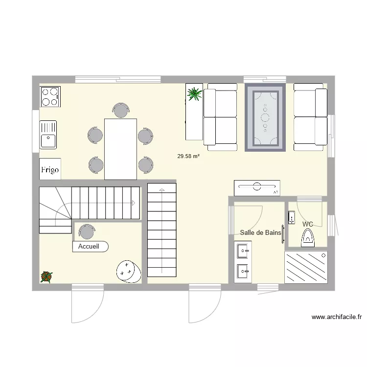 Mazot RDC 1. Plan de 