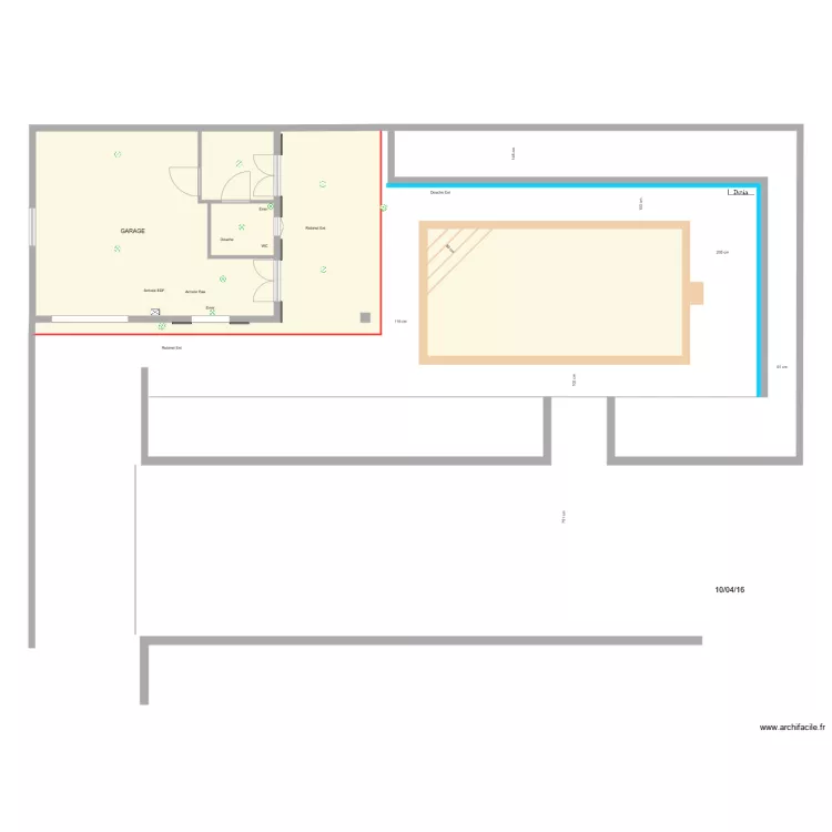 DEPENDANCE INTERIEUR 07 17. Plan de DEPENDANCE INTERIEUR 07 17. Plan de