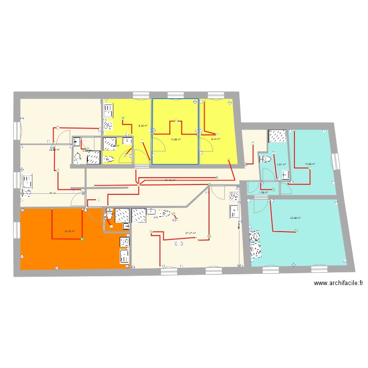 provins halid cotes NAL. Plan de 0 pièce et 0 m2