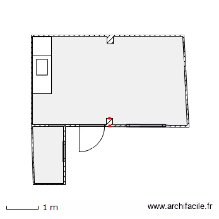 studio. Plan de studio. Plan de