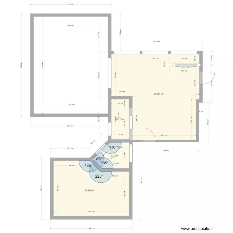 Pommier cuisine piscine projection1 2. Plan de 