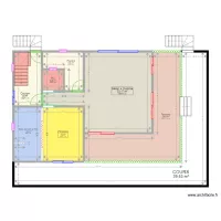 Villa Luxe  PLAN RDC Vide