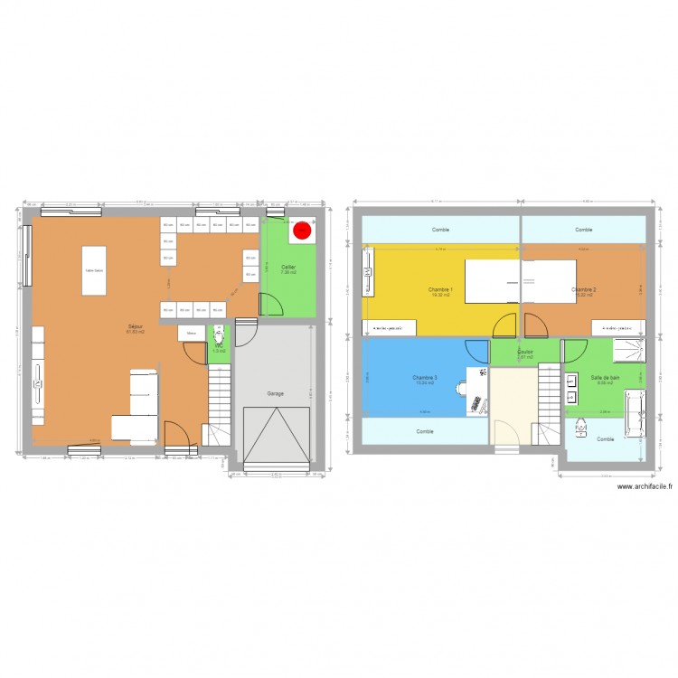 Mansarde11x960. Plan de 0 pièce et 0 m2