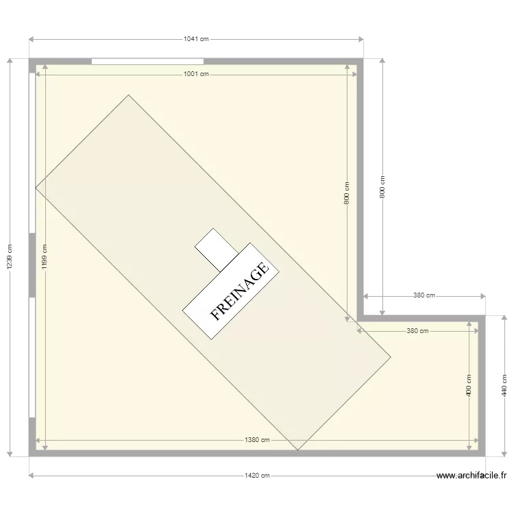 CCT VL TOURRETTE. Plan de 