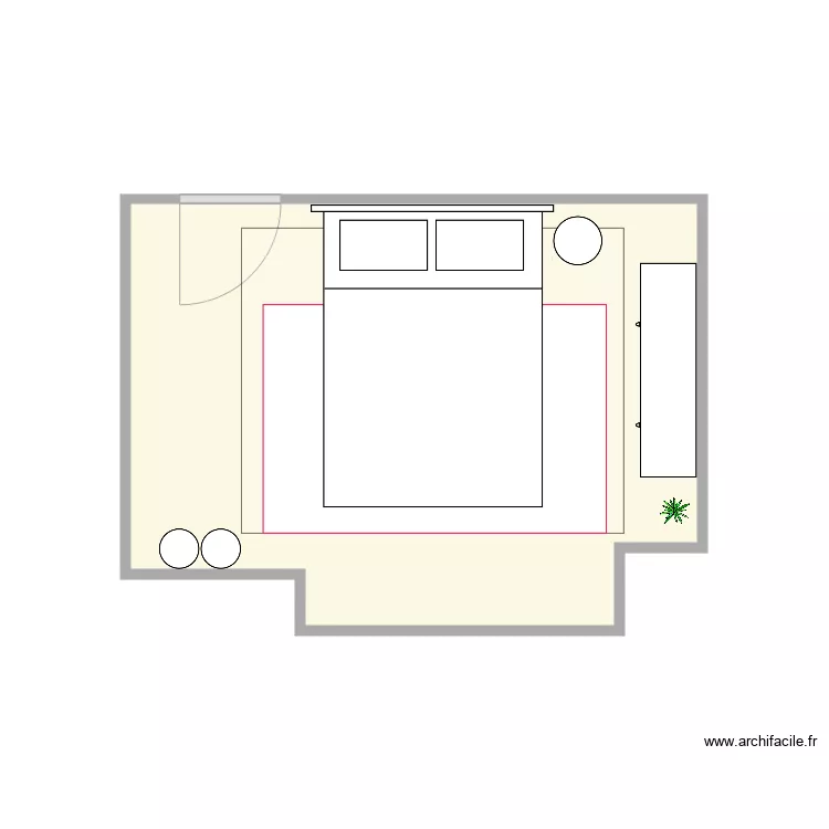 Marie Christine et Denis. Plan de 