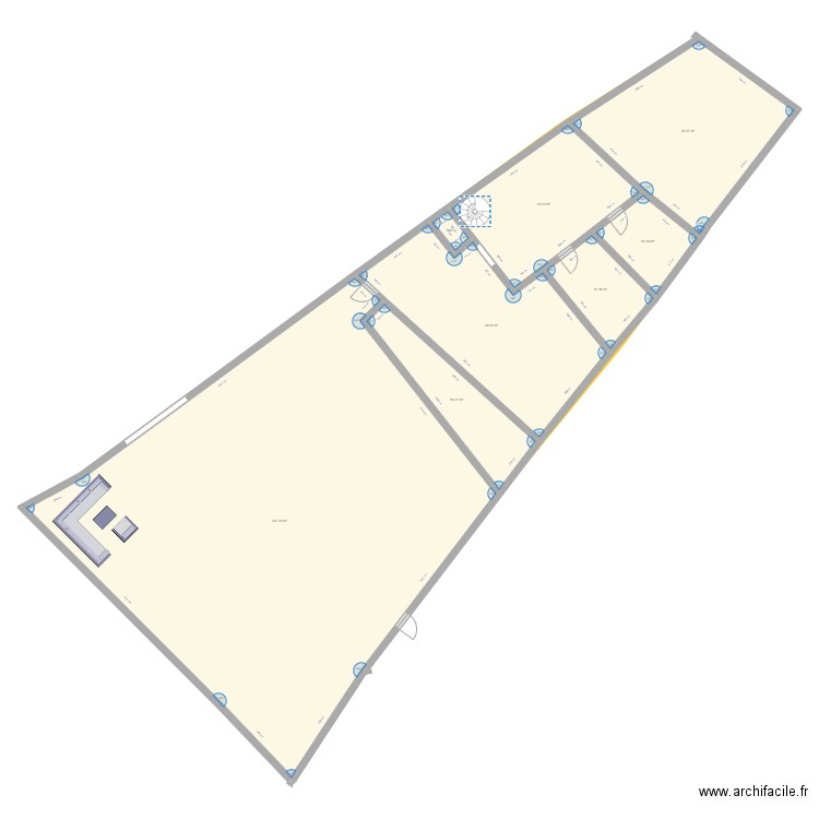 RESTO PLAN2023. Plan de 9 pièces et 437 m2
