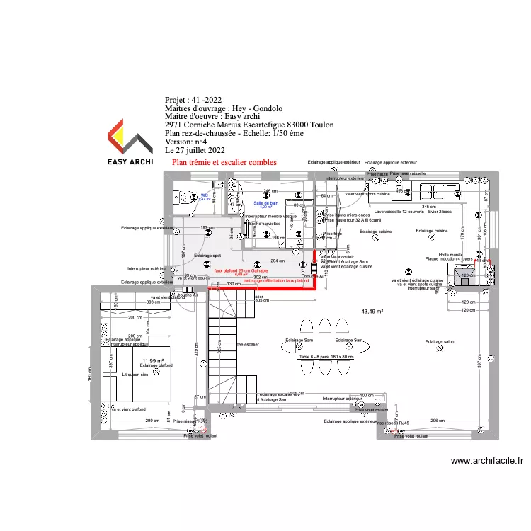 projet escalier combles Hey. Plan de projet escalier combles Hey. Plan de