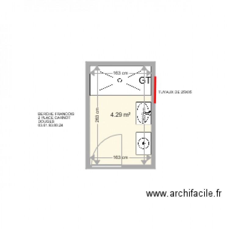 BERCHE . Plan de 0 pièce et 0 m2