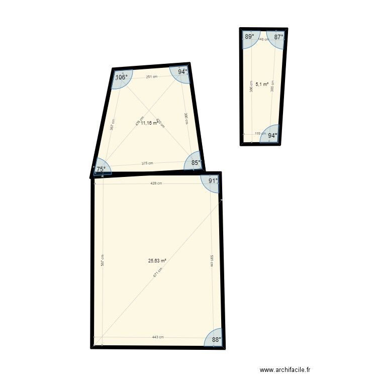 HENDRICKX 1ER. Plan de 0 pièce et 0 m2