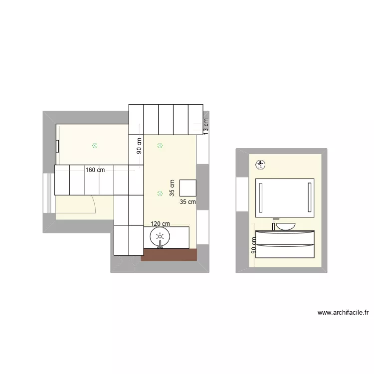 Projet Temmerman. Plan de 