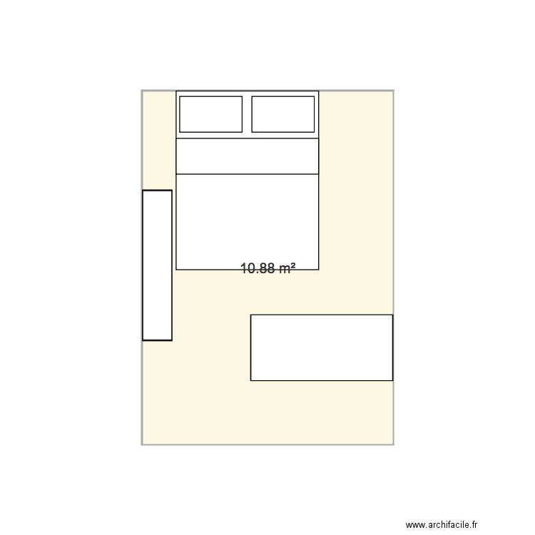 bureau 1. Plan de 0 pièce et 0 m2