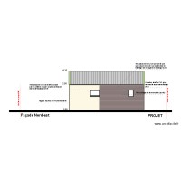 DP04a Façade Nord Est Projet