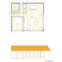 Plan extension salon 5