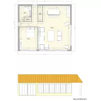 Plan extension salon 5