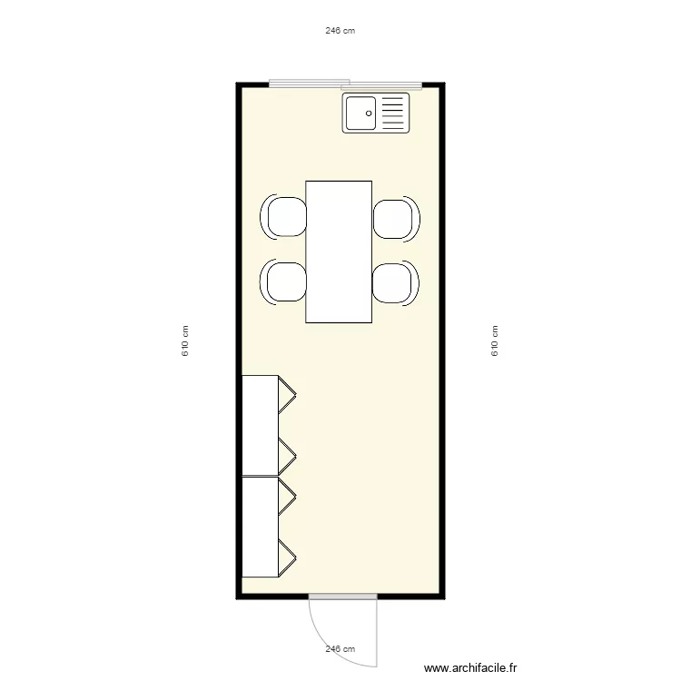 SANTOS CHASSIEU. Plan de 